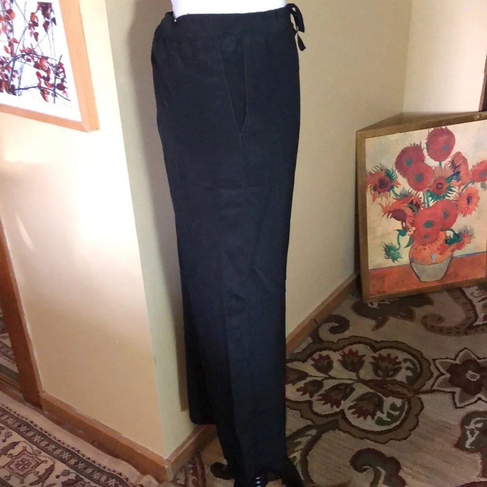 JOHNNY WAS Size XXL ILLARIA 100% Silk Pull-On Drawstring Elastic Waist $250 NEW - Picture 10 of 16